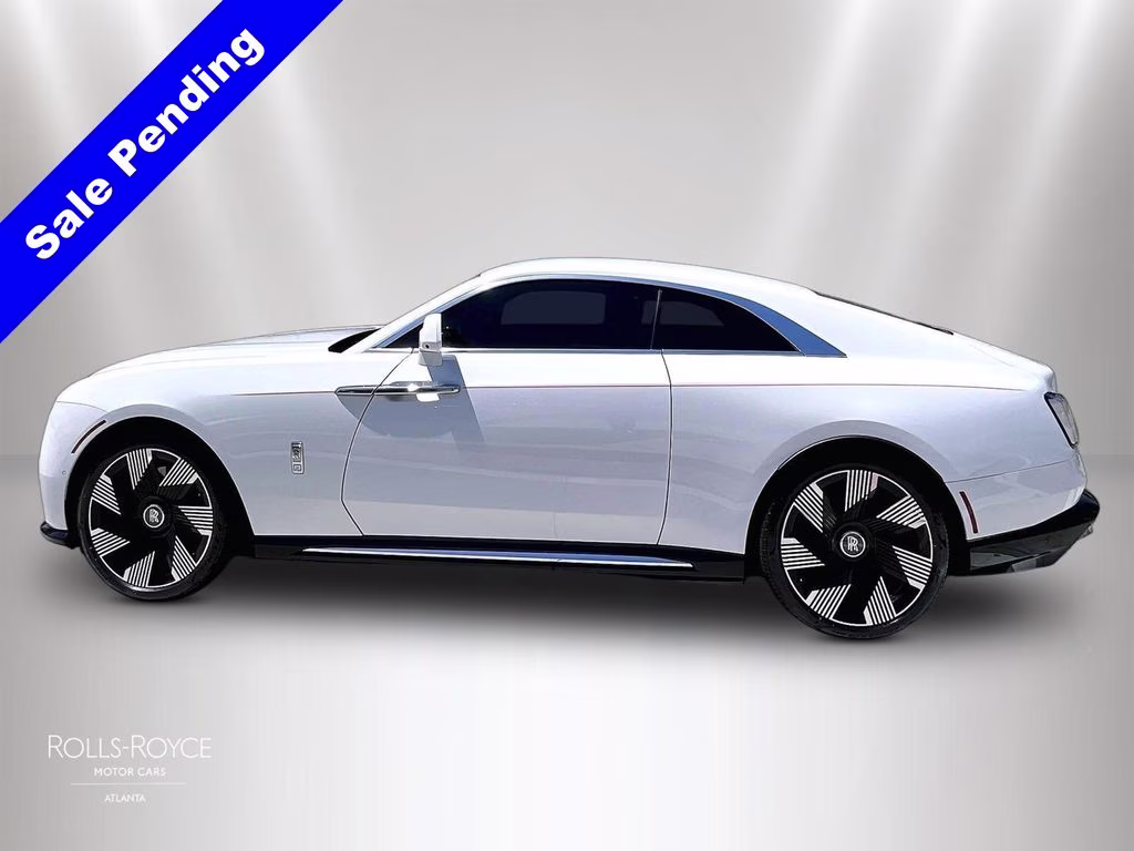 2025 Arctic White Rolls-Royce Spectre .Starlight Doors AWD Coupe