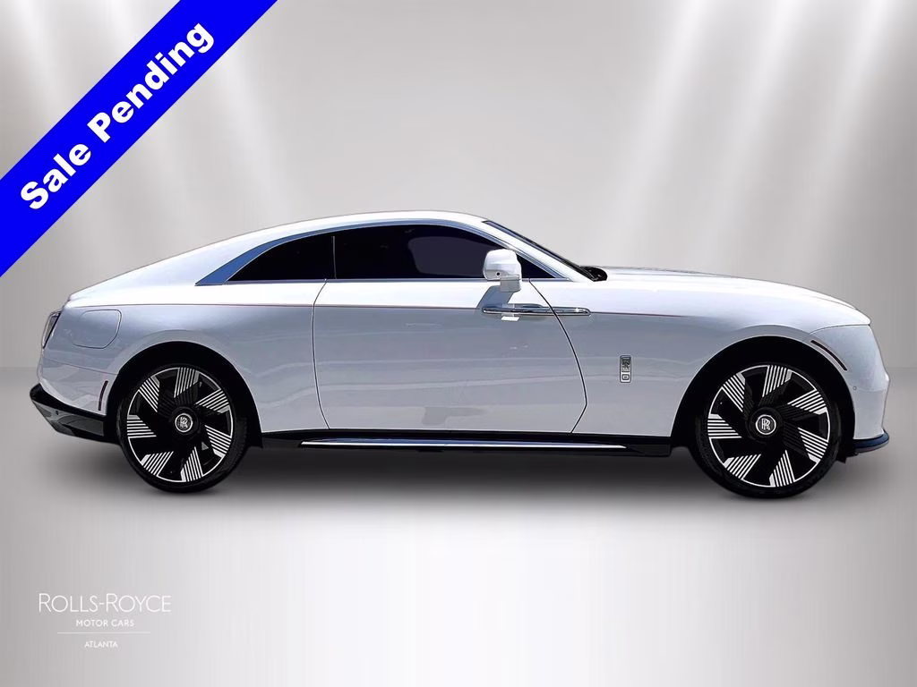 2025 Arctic White Rolls-Royce Spectre .Starlight Doors AWD Coupe
