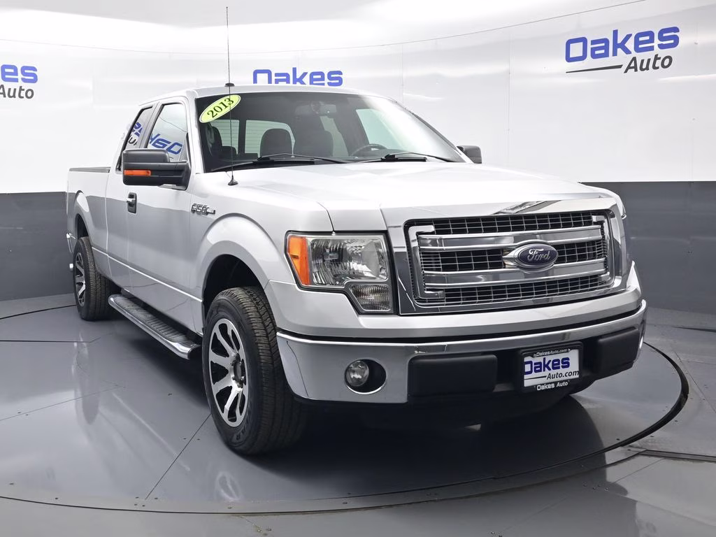 2013 Ingot Silver Ford F-150 XLT RWD Truck