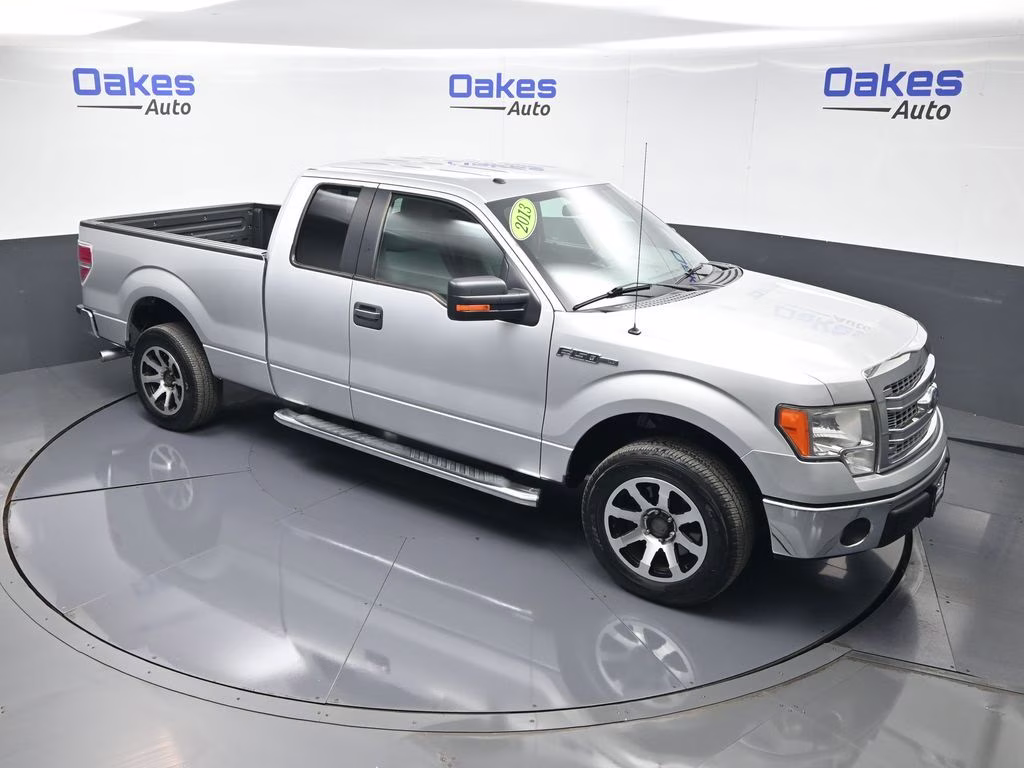 2013 Ingot Silver Ford F-150 XLT RWD Truck
