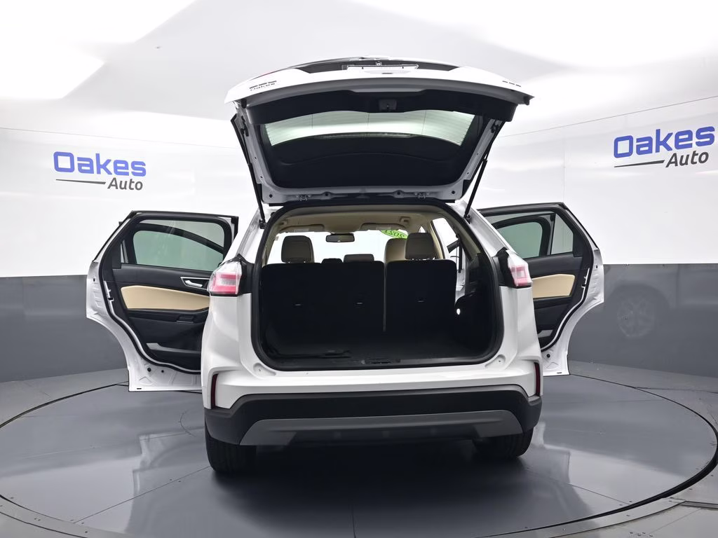 2021 Oxford White Ford Edge SEL AWD SUV
