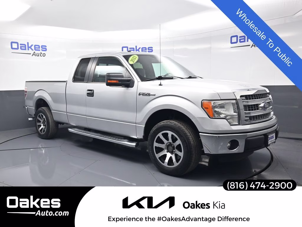 2013 Ingot Silver Ford F-150 XLT RWD Truck