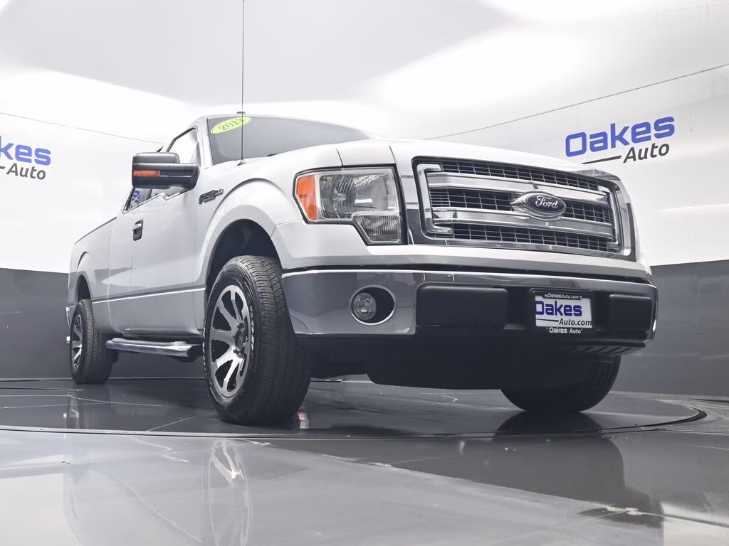 2013 Ingot Silver Ford F-150 XLT RWD Truck