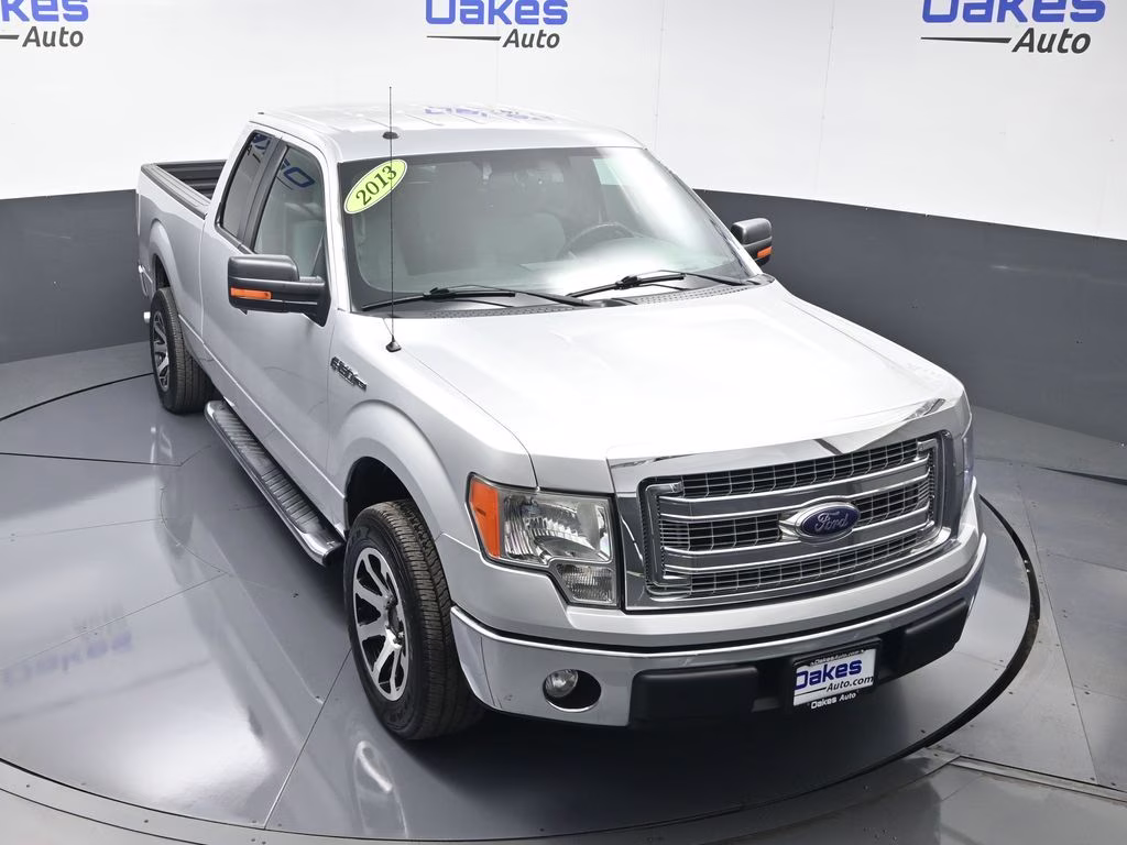 2013 Ingot Silver Ford F-150 XLT RWD Truck