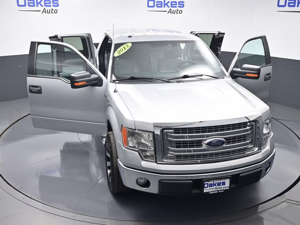 2013 Ingot Silver Ford F-150 XLT RWD Truck