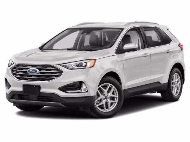 2021 Oxford White Ford Edge SEL AWD SUV