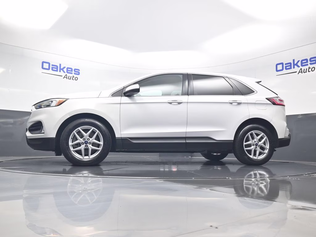 2021 Oxford White Ford Edge SEL AWD SUV