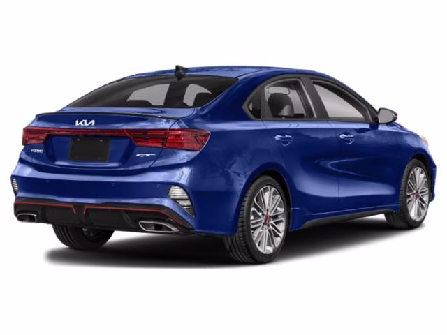 2024 Deep Sea Blue Kia Forte GT FWD Sedan