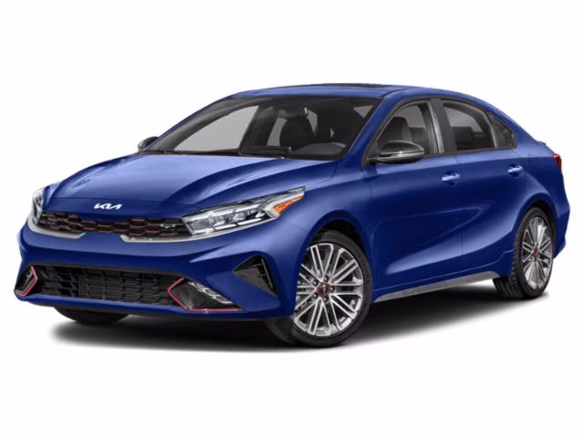 2024 Deep Sea Blue Kia Forte GT FWD Sedan