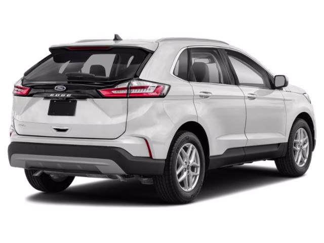 2021 Oxford White Ford Edge SEL AWD SUV
