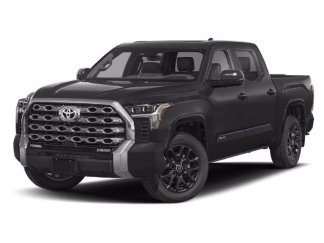 2024 Midnight Black Metallic Toyota Tundra Platinum 4X4 Truck