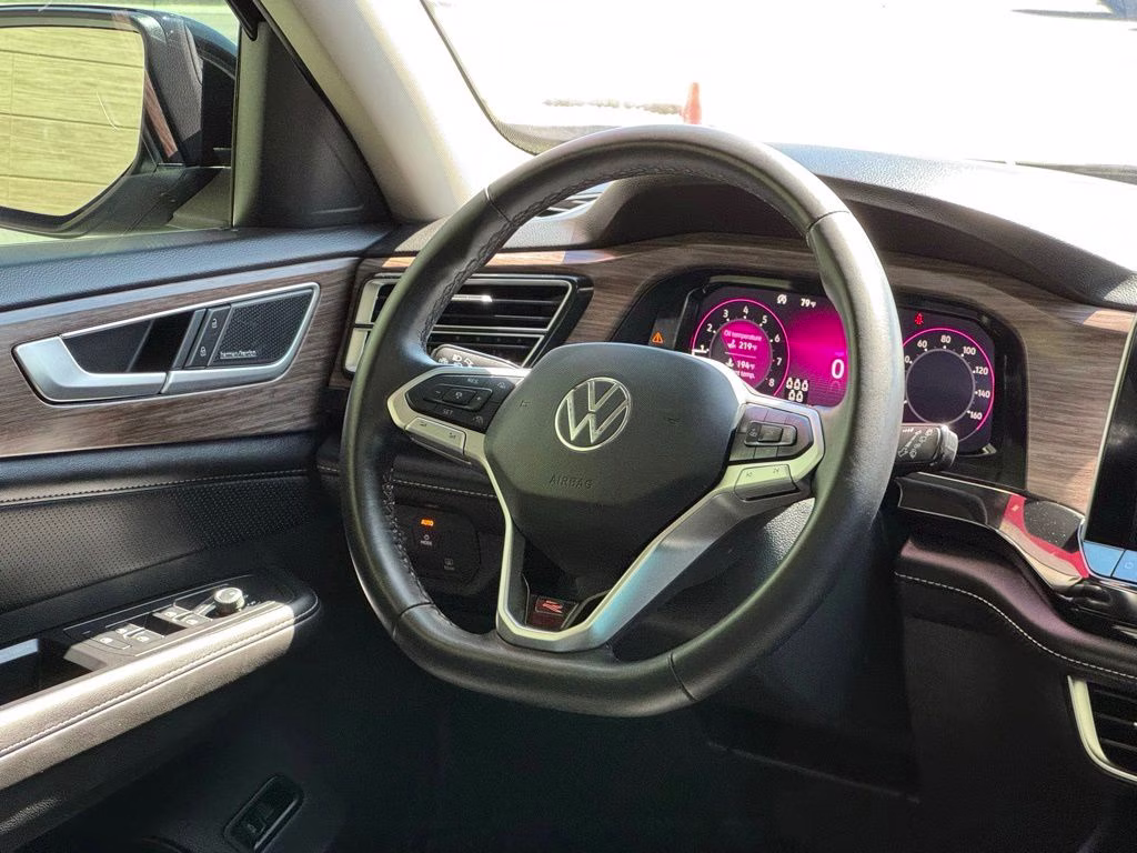 2024 Deep Black Volkswagen Atlas 2.0T SEL Premium R-Line AWD SUV