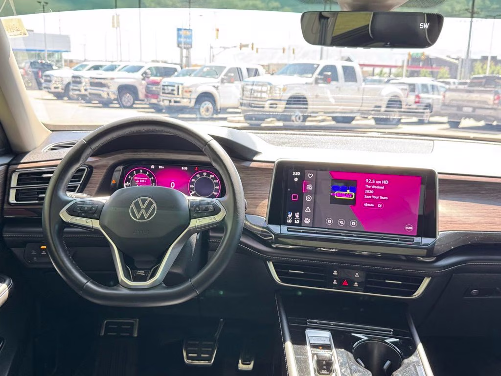 2024 Deep Black Volkswagen Atlas 2.0T SEL Premium R-Line AWD SUV