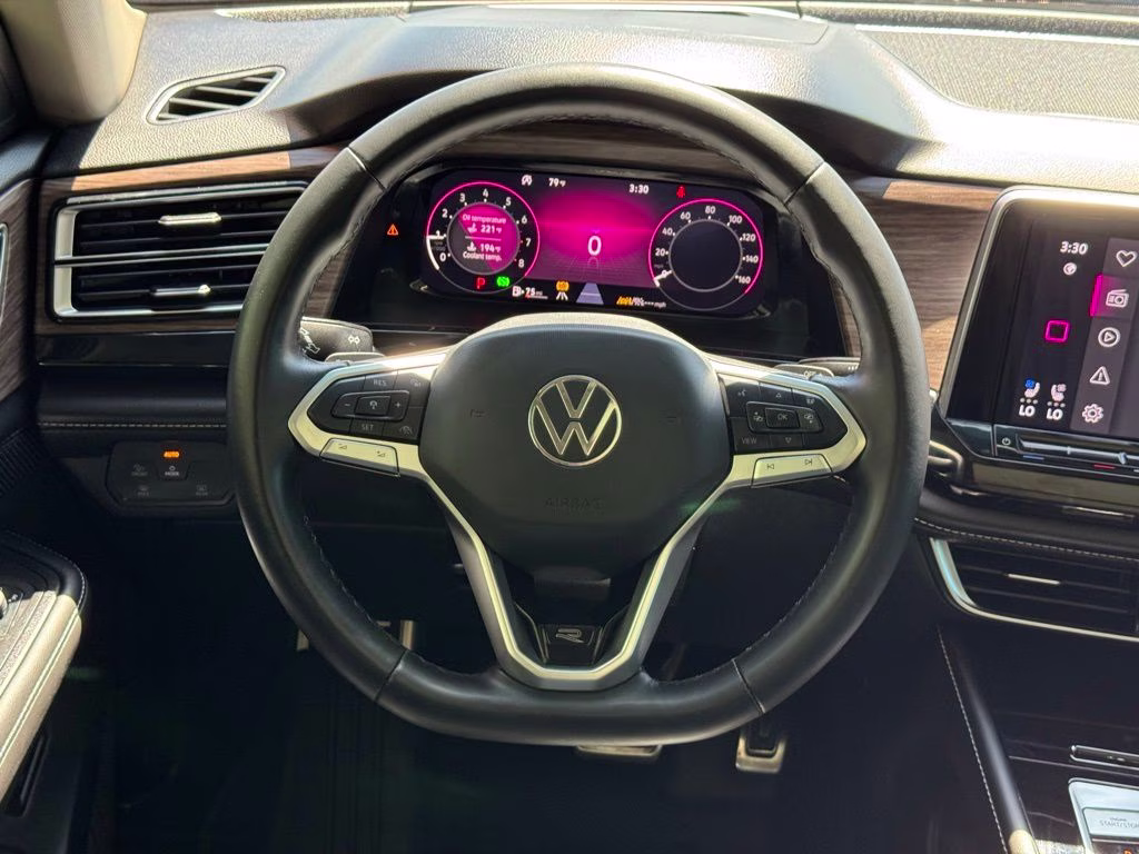 2024 Deep Black Volkswagen Atlas 2.0T SEL Premium R-Line AWD SUV