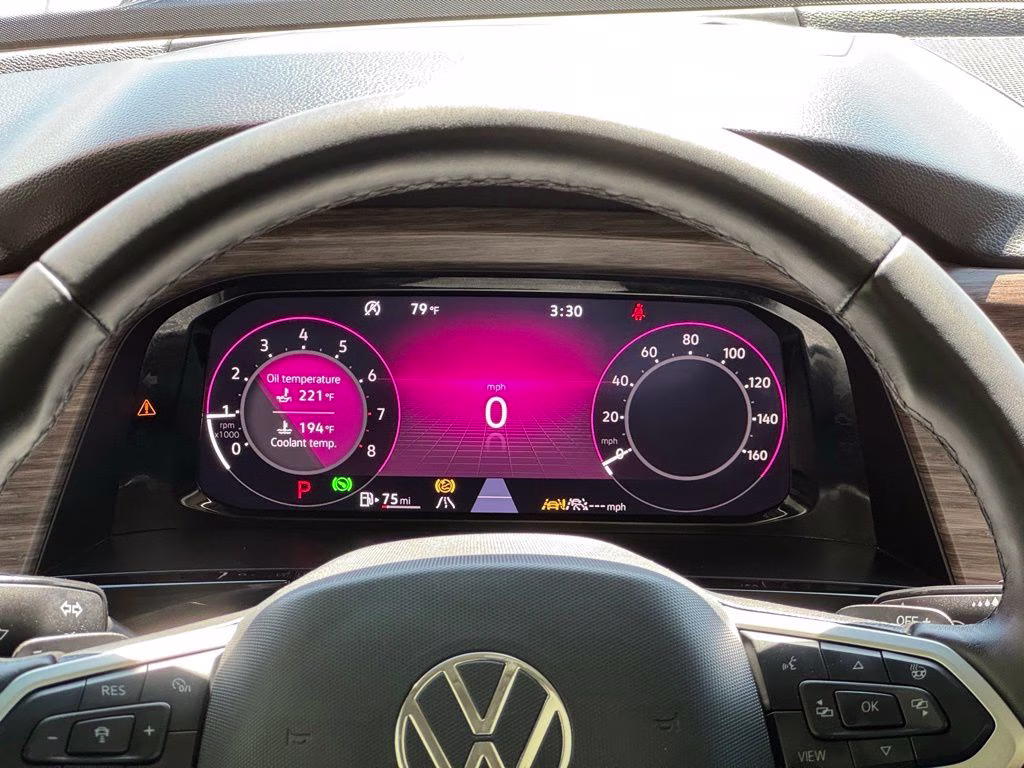 2024 Deep Black Volkswagen Atlas 2.0T SEL Premium R-Line AWD SUV