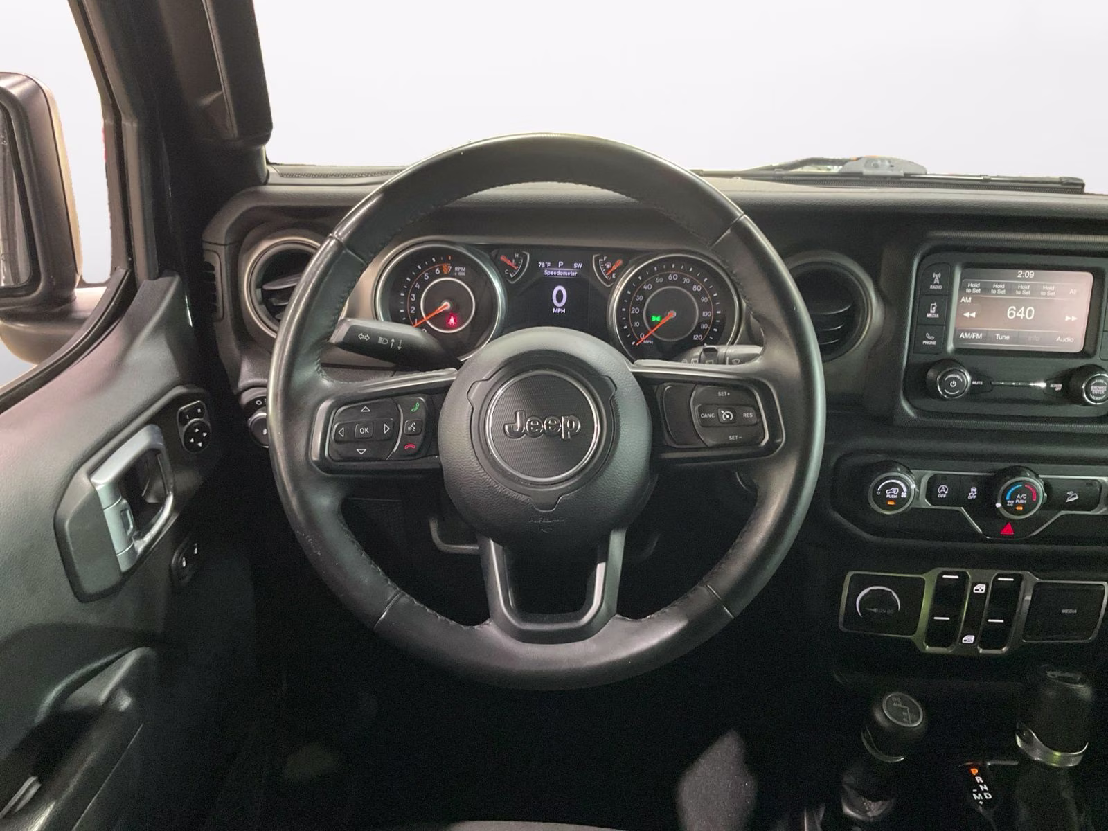 2018 Black Clearcoat Jeep Wrangler Unlimited Sport S 4X4 SUV