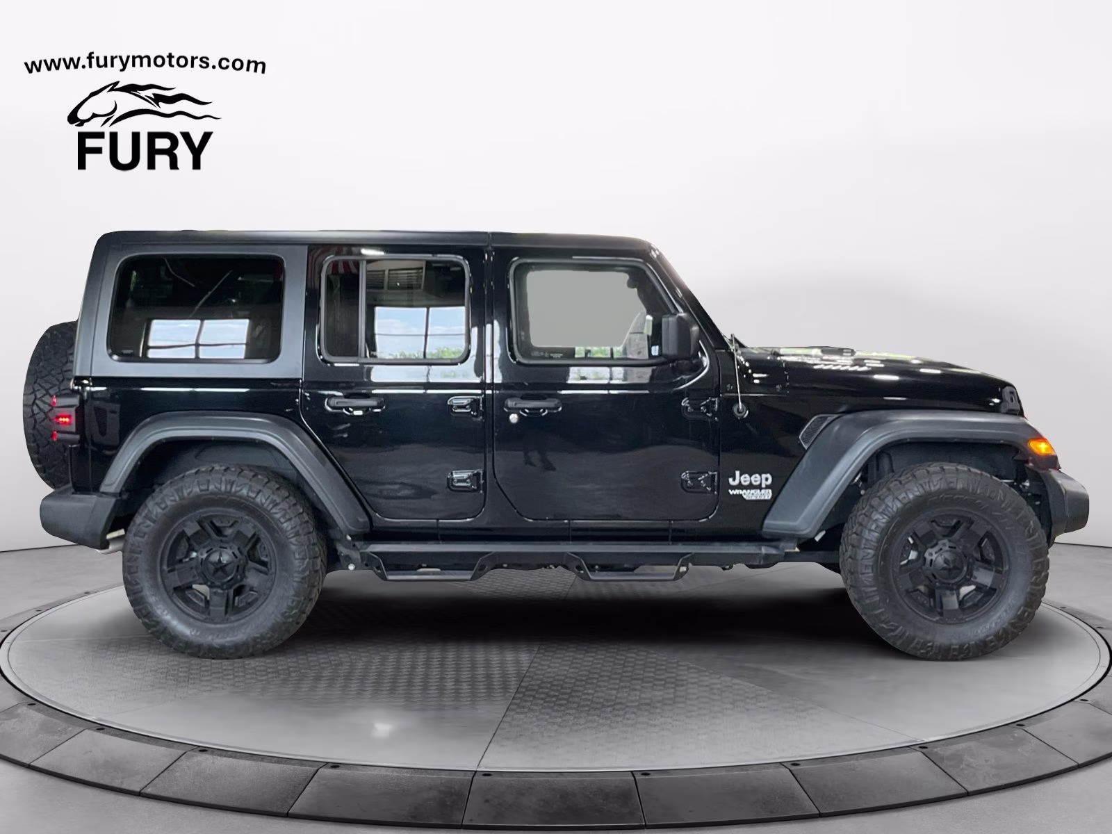 2018 Black Clearcoat Jeep Wrangler Unlimited Sport S 4X4 SUV