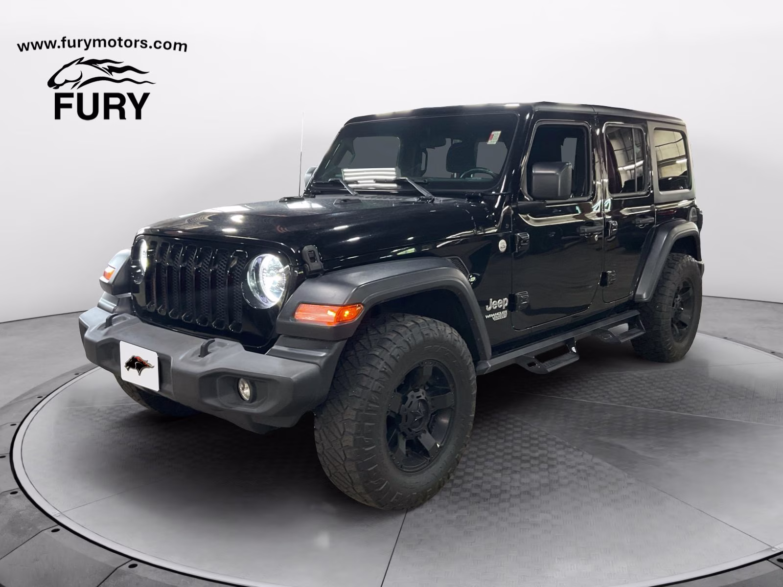 2018 Black Clearcoat Jeep Wrangler Unlimited Sport S 4X4 SUV