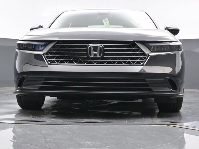 2025 Crystal Black Pearl Honda Accord Hybrid Sport-L FWD Sedan