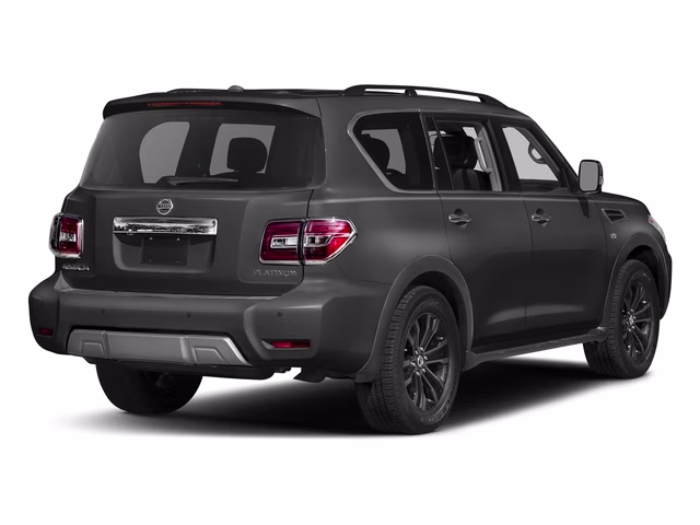 2017 Gun Metallic Nissan Armada Platinum RWD SUV
