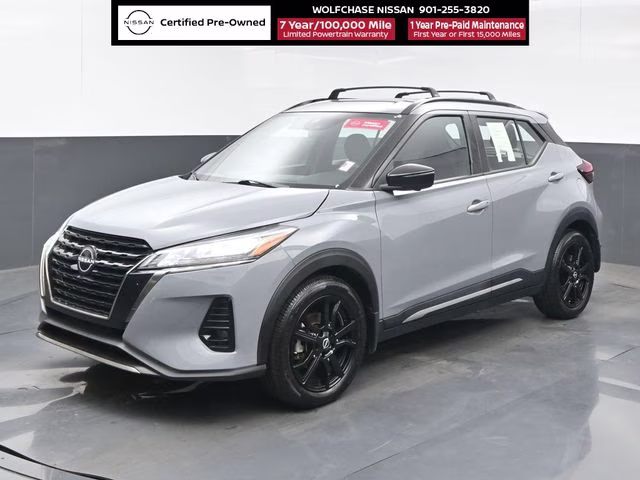 2022 Boulder Gray Pearl Nissan Kicks SR FWD SUV