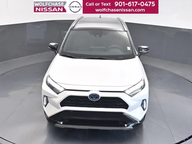 2023 Wind Chill Pearl/Midnight Black Metallic Toyota RAV4 Hybrid XSE AWD SUV