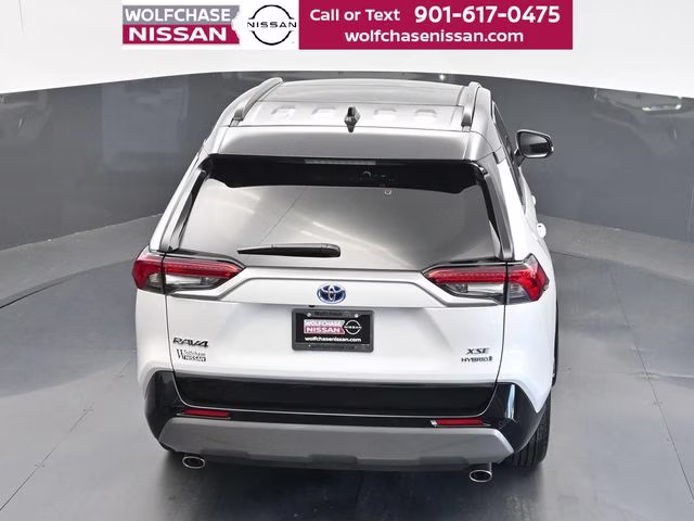 2023 Wind Chill Pearl/Midnight Black Metallic Toyota RAV4 Hybrid XSE AWD SUV