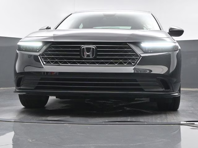 2025 Crystal Black Pearl Honda Accord Hybrid Sport-L FWD Sedan