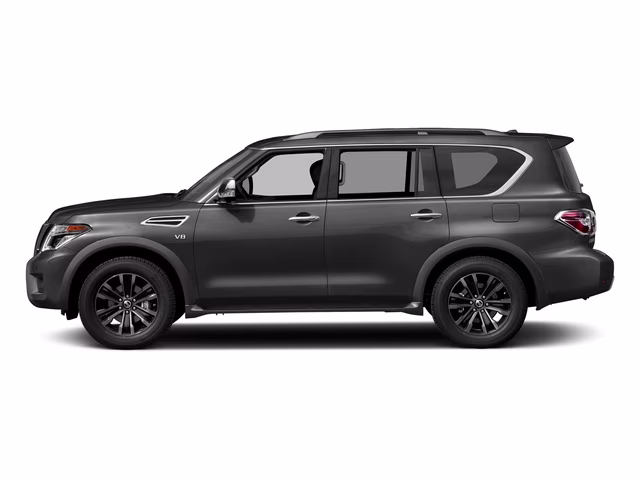 2017 Gun Metallic Nissan Armada Platinum RWD SUV