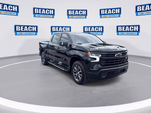 2024 Black Chevrolet Silverado 1500 RST 4X4 Truck