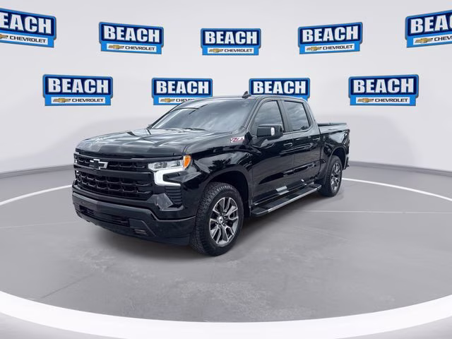 2024 Black Chevrolet Silverado 1500 RST 4X4 Truck