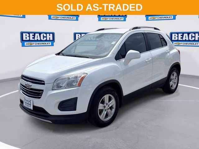 2015 White Pearl Chevrolet Trax LT FWD SUV
