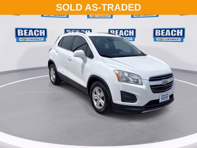 2015 White Pearl Chevrolet Trax LT FWD SUV