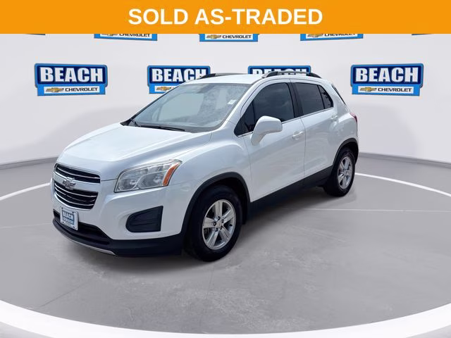 2015 White Pearl Chevrolet Trax LT FWD SUV