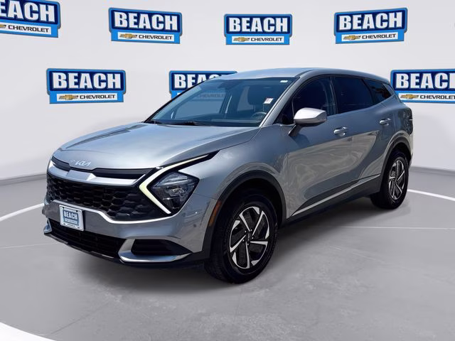 2023 Steel Gray Kia Sportage Hybrid LX AWD SUV