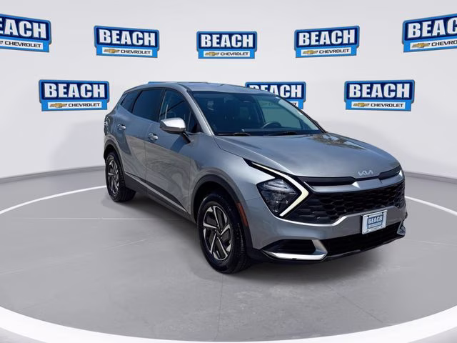 2023 Steel Gray Kia Sportage Hybrid LX AWD SUV