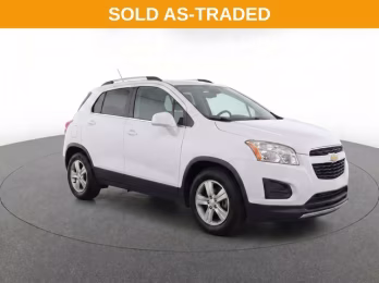 2015 White Pearl Chevrolet Trax LT FWD SUV