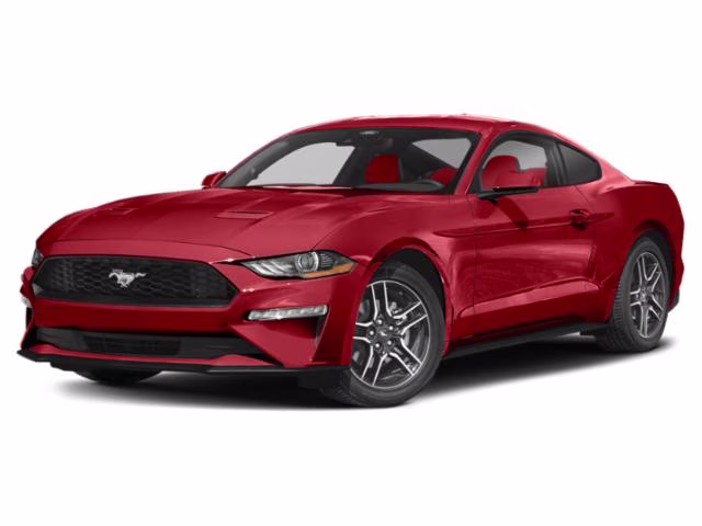 2023 Race Red Ford Mustang EcoBoost Premium RWD Coupe