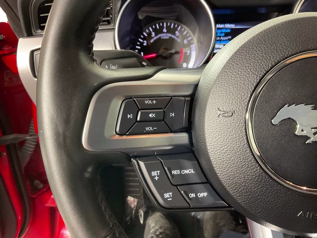 2023 Race Red Ford Mustang EcoBoost Premium RWD Coupe