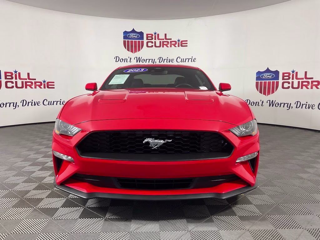 2023 Race Red Ford Mustang EcoBoost Premium RWD Coupe