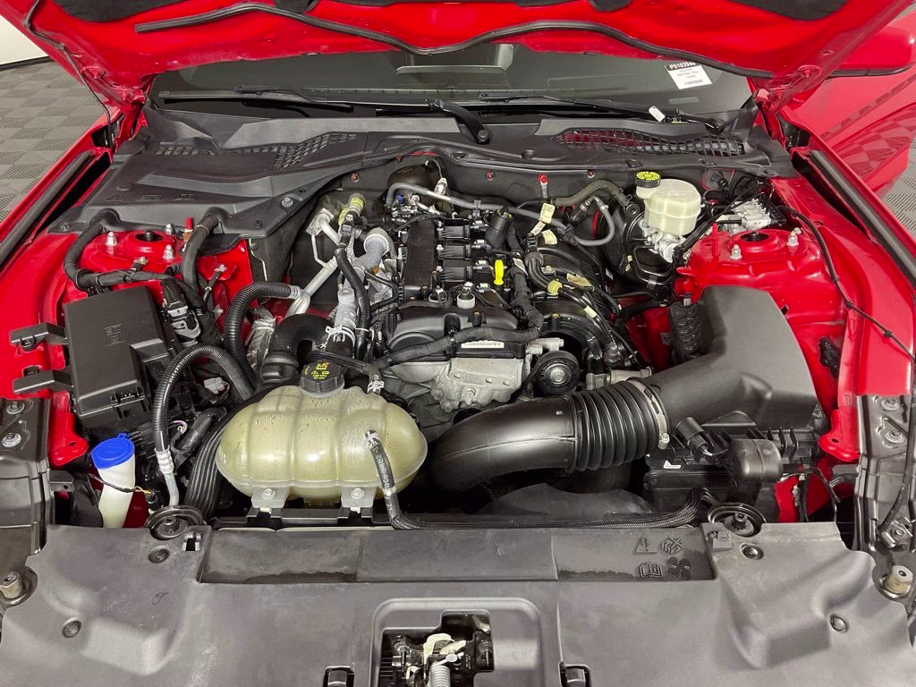 2023 Race Red Ford Mustang EcoBoost Premium RWD Coupe