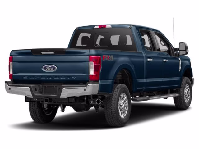2018 Blue Ford Super Duty F-250 SRW XLT 4X4 Truck