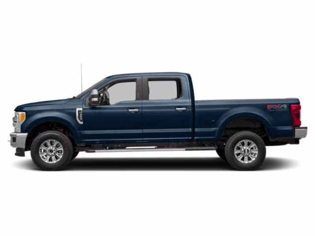 2018 Blue Ford Super Duty F-250 SRW XLT 4X4 Truck