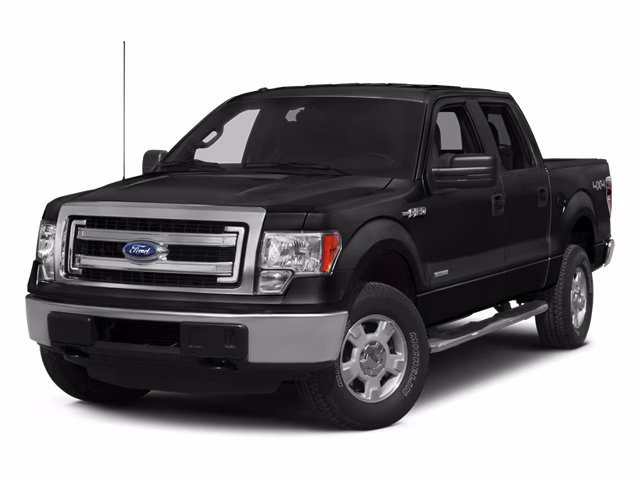 2014 Black Ford F-150 XLT 4X4 Truck