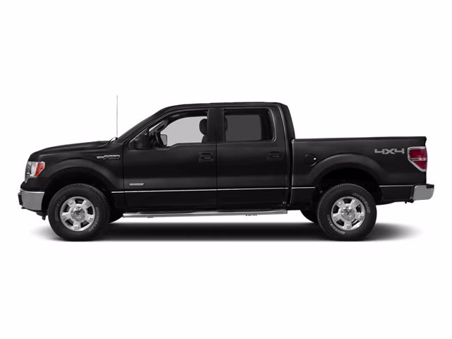 2014 Black Ford F-150 XLT 4X4 Truck