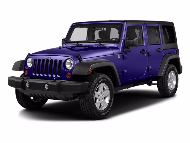 2016 Xtreme Purple Pearl Coat Jeep Wrangler Unlimited Sahara 4X4 SUV