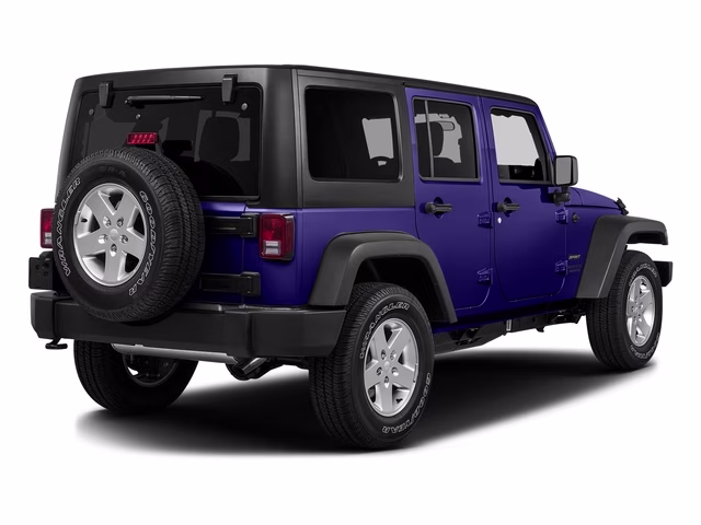 2016 Xtreme Purple Pearl Coat Jeep Wrangler Unlimited Sahara 4X4 SUV