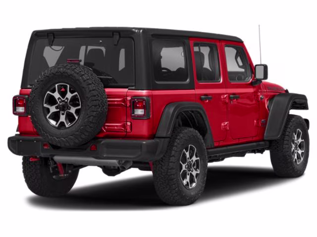 2021 Firecracker Red Clearcoat Jeep Wrangler Unlimited Rubicon 4X4 SUV