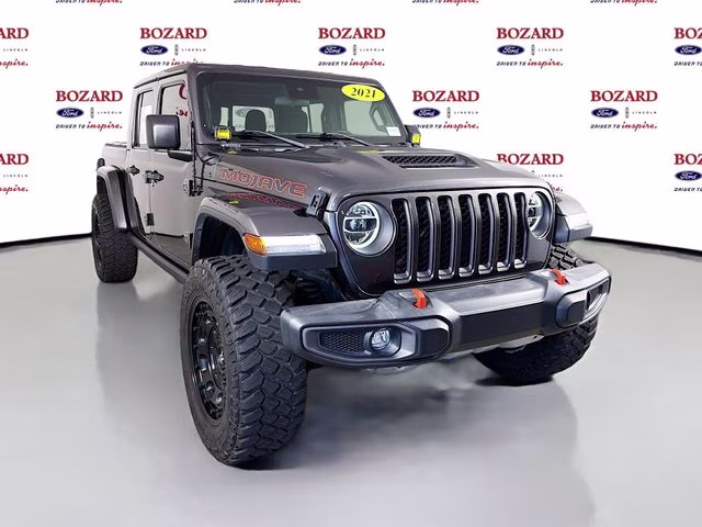 2021 Crystal Metallic Jeep Gladiator Mojave 4X4 Truck