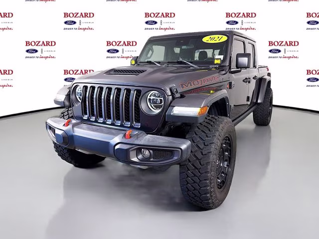 2021 Crystal Metallic Jeep Gladiator Mojave 4X4 Truck